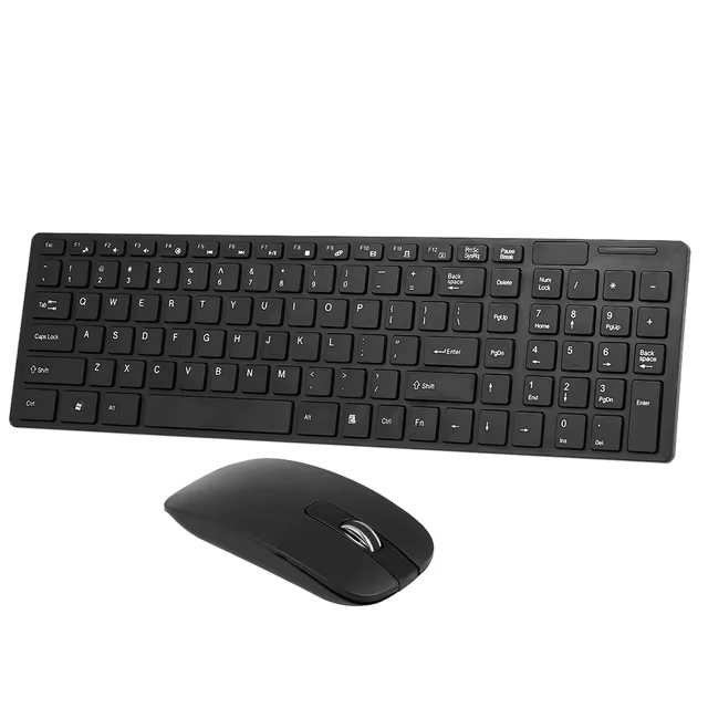 COMBO SANS FIL WIRELESS CLAVIER MOUSE OFFICE K-06 BLACK